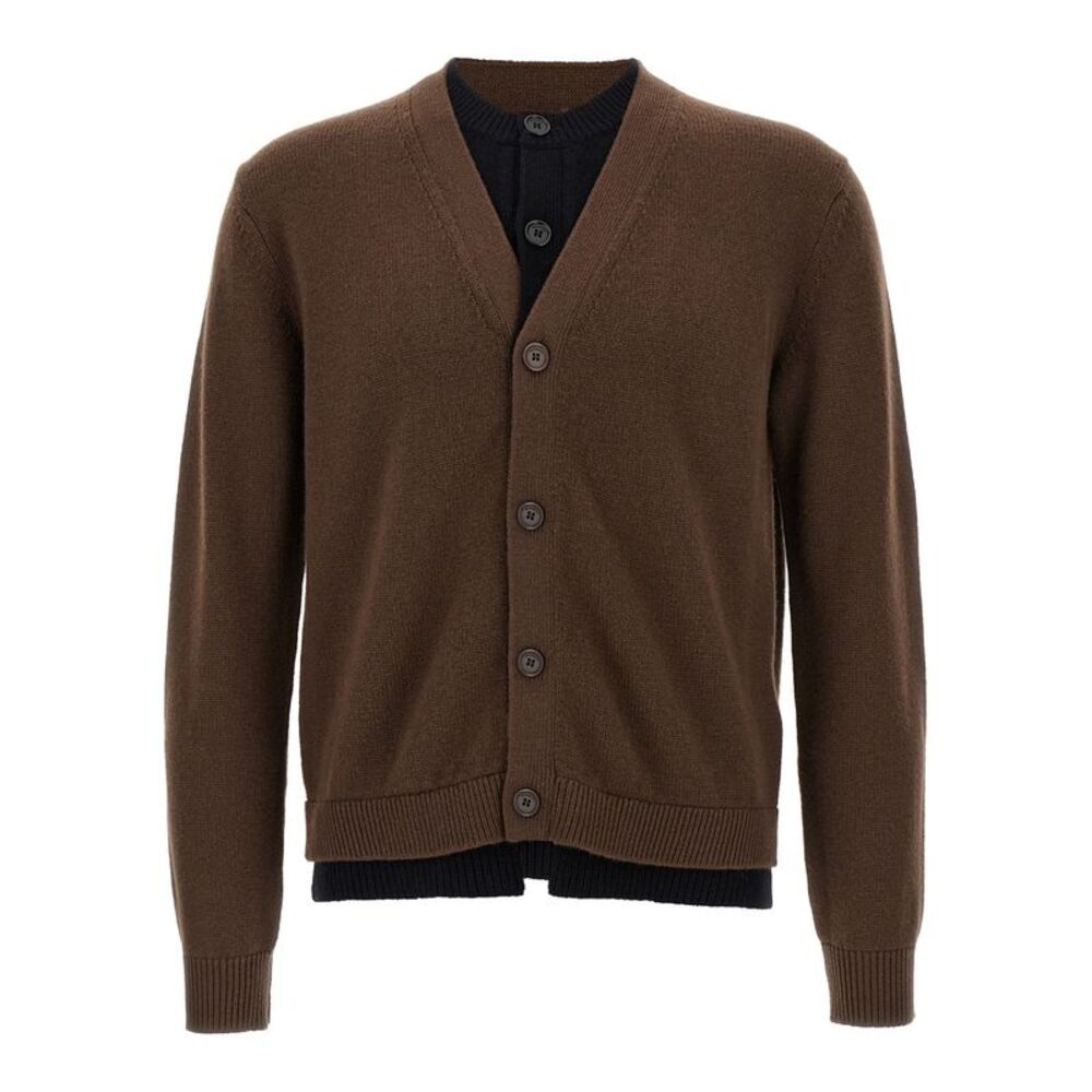 J.W.Anderson Brown Wool Men's Cardigan